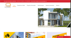 Desktop Screenshot of constructoramonape.com
